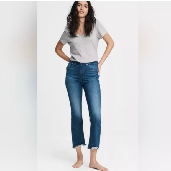 rag & bone Denim - Rag and Bone Nina High Rise Ankle Flare Jeans, Sz 29